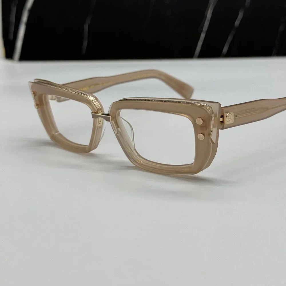 NEW BALMAIN BPX-134C NUDE CAT EYE WOMEN BALMAIN EYEGLASSES